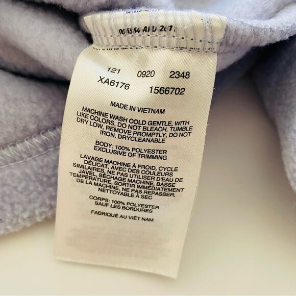 Columbia | Full Zipper Fleece Jacket Lilac GUC 3T - Picture 8 of 9